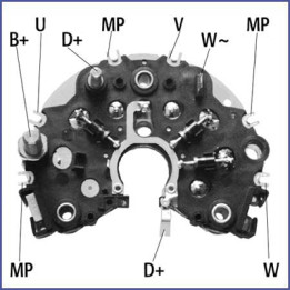 Prostownik, alternator HITACHI 139450