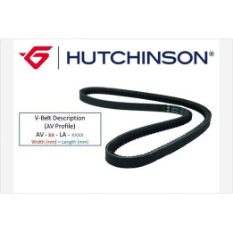 Pasek klinowy HUTCHINSON AV 10 815 (La 825)