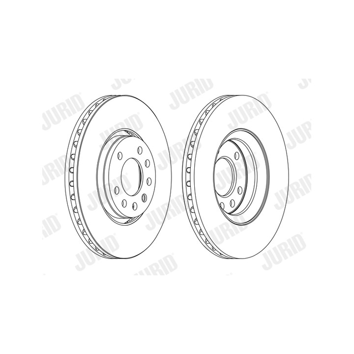 Tarcza hamulcowa JURID 562385JC-1