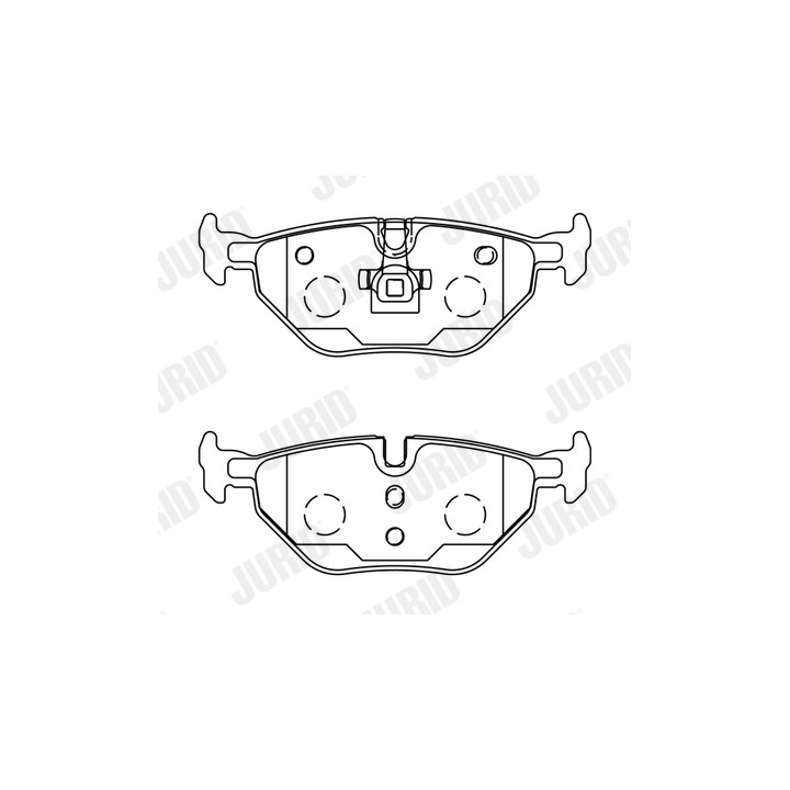 Klocki hamulcowe JURID 571960J