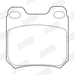 Klocki hamulcowe JURID 573709J