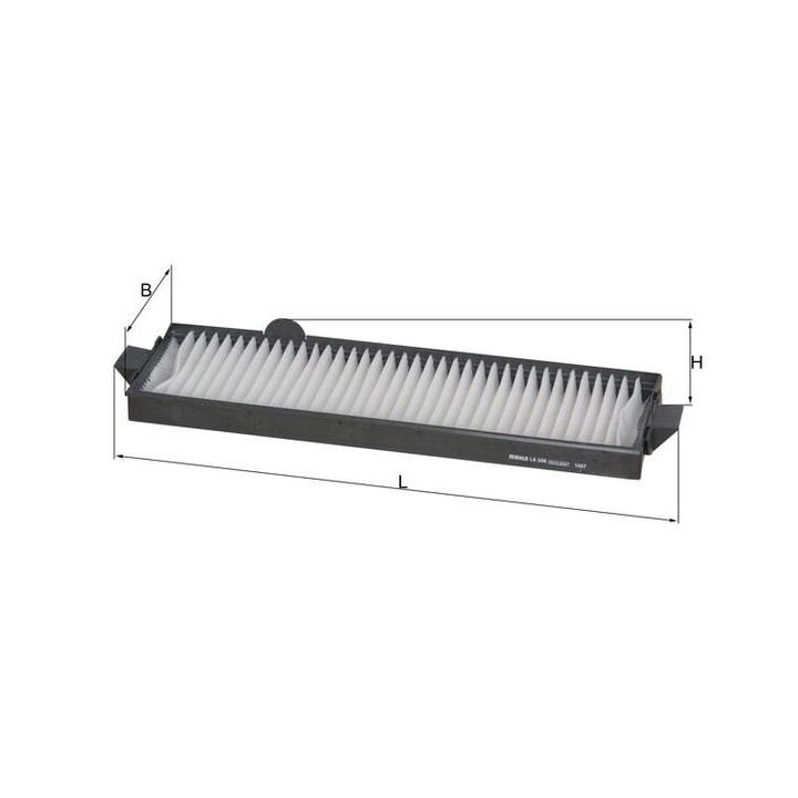 Filtr kabinowy KNECHT LA 506