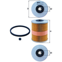 Filtr paliwa KNECHT KX 78D