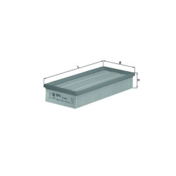 Filtr powietrza KNECHT LX 1079