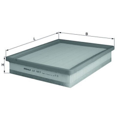 Filtr powietrza KNECHT LX 1817