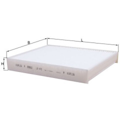Filtr kabinowy KNECHT LA 472