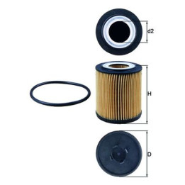 Filtr oleju KNECHT OX 182D