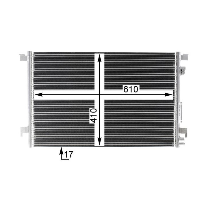 Skraplacz klimatyzacji MAHLE AC 294 000P