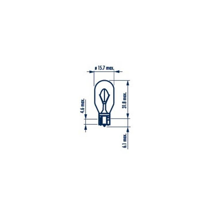 Żarówka lampy kierunkowskazu NARVA 176313000