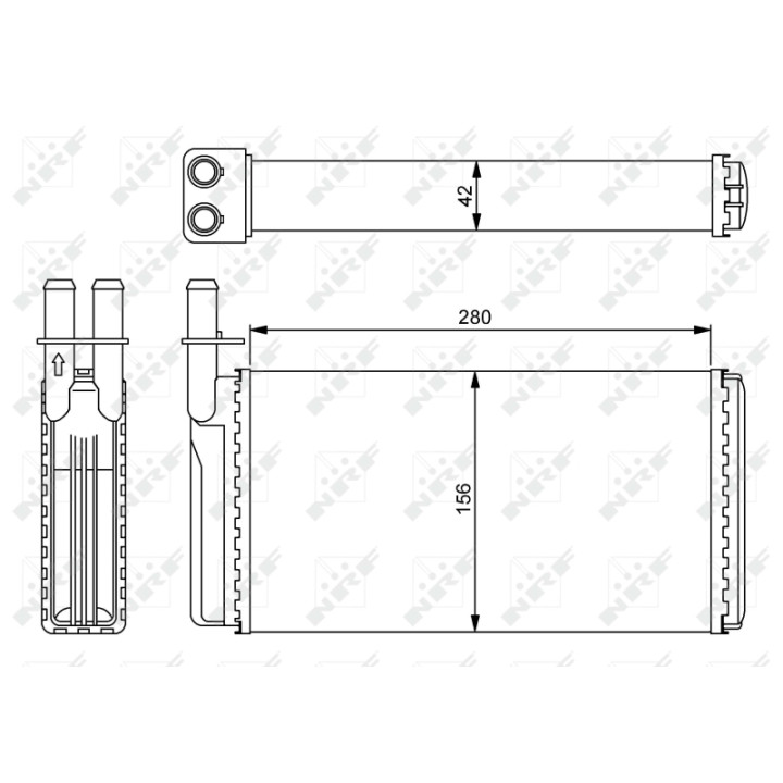 Nagrzewnica NRF 54243
