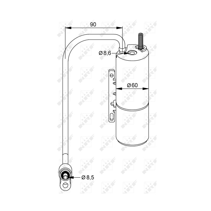 Osuszacz klimatyzacji NRF 33202
