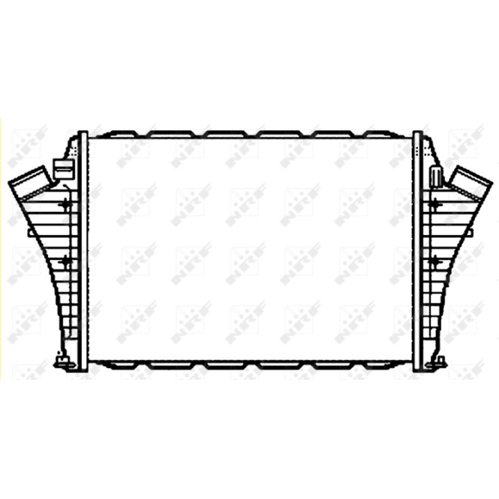 Chłodnica powietrza Intercooler NRF 30267