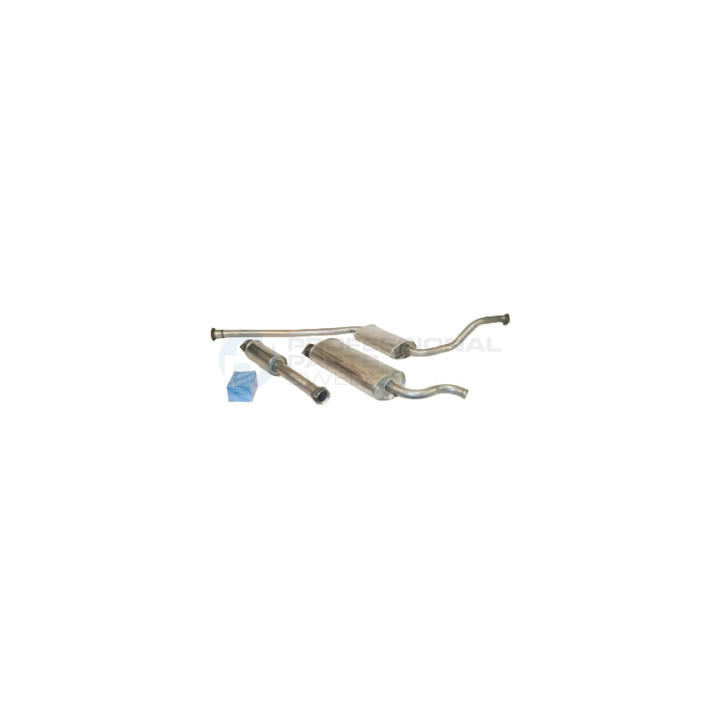 Układ wydechowy Professional Parts 253448006