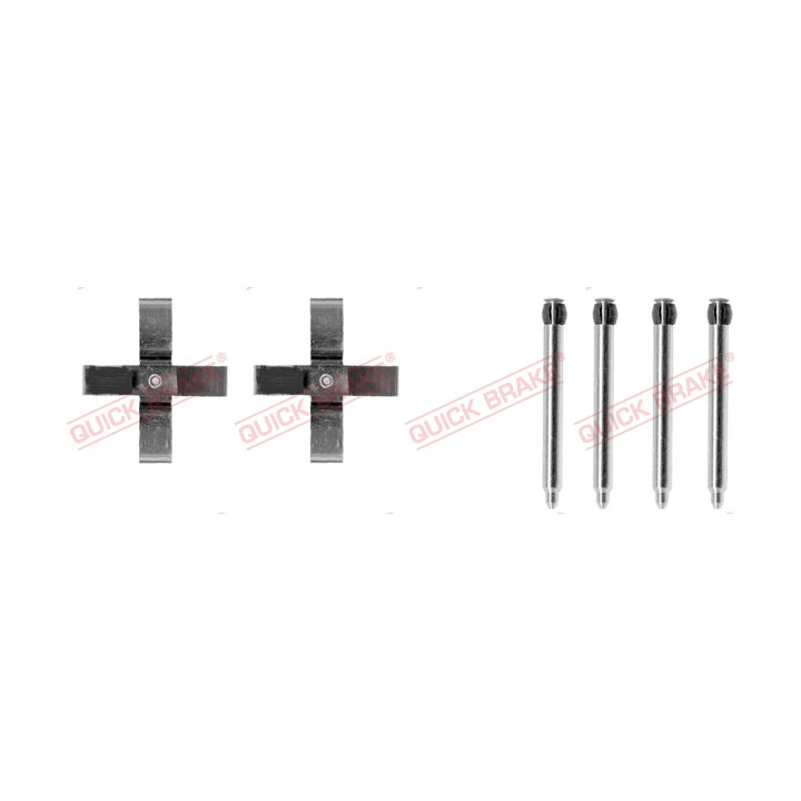 Zestaw montażowy klocków hamulcowych QUICK BRAKE 109-1266