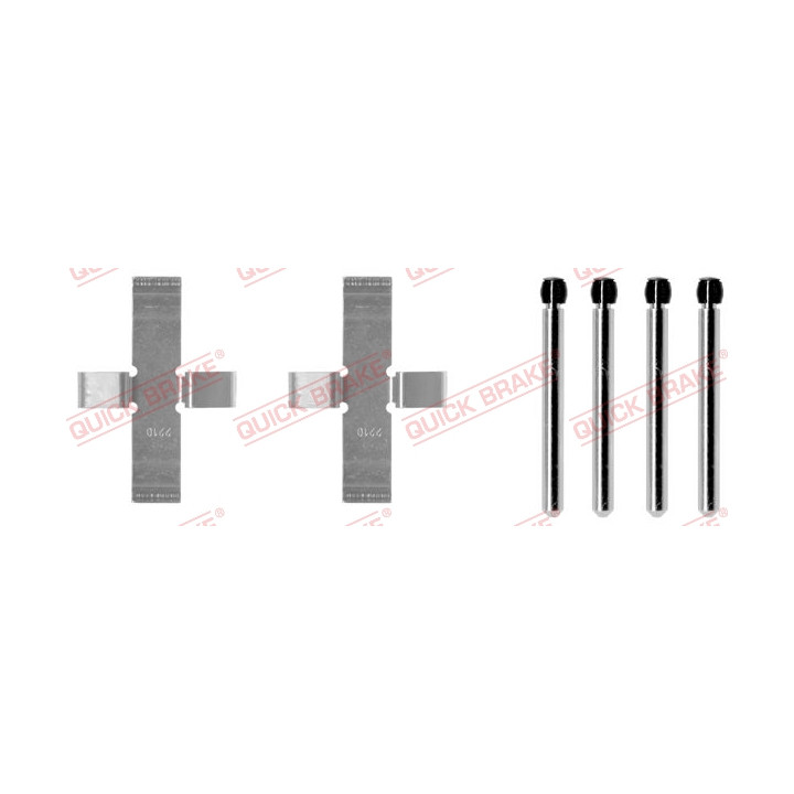 Zestaw montażowy klocków hamulcowych QUICK BRAKE 109-0902