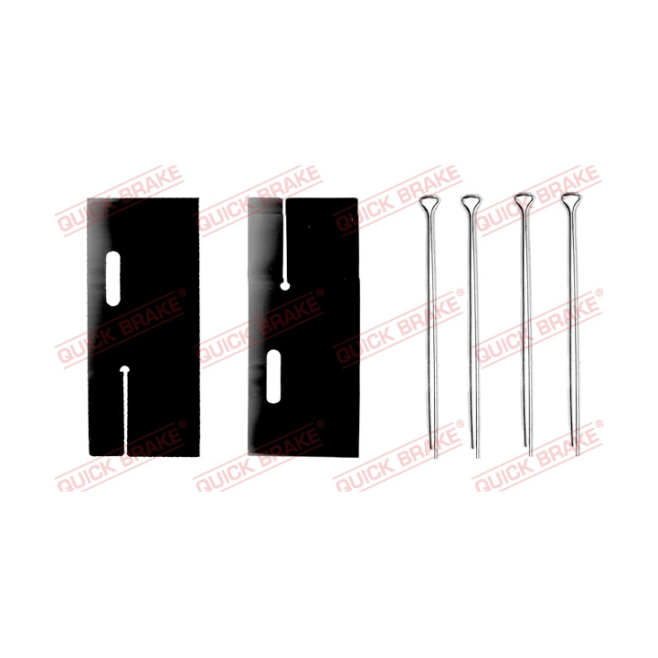 Zestaw montażowy klocków hamulcowych QUICK BRAKE 109-0908