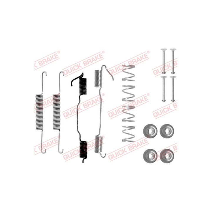 Zestaw montażowy szczęk hamulcowych QUICK BRAKE 105-0501