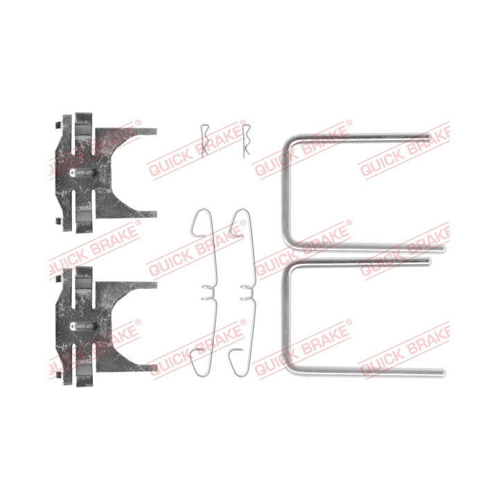 Zestaw montażowy klocków hamulcowych QUICK BRAKE 109-0928