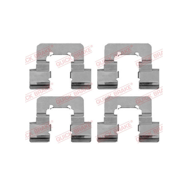 Zestaw montażowy klocków hamulcowych QUICK BRAKE 109-1781