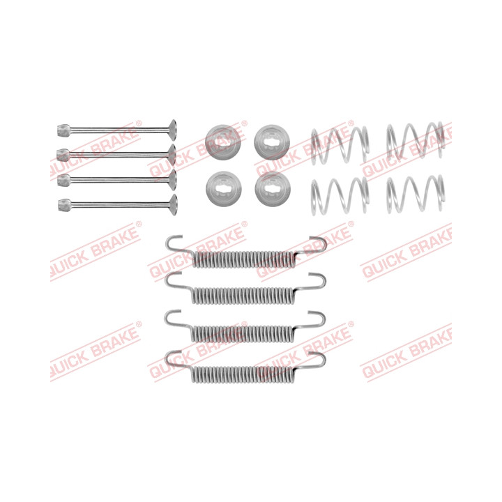 Zestaw montażowy szczęk hamulcowych QUICK BRAKE 105-0711