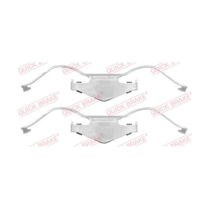 Zestaw montażowy klocków hamulcowych QUICK BRAKE 109-1297