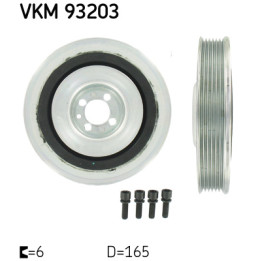 Koło pasowe wału korbowego SKF VKM 93203