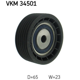 Rolka prowadząca pasek klinowy SKF VKM 34501