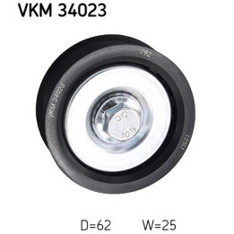 Rolka prowadząca pasek klinowy SKF VKM 34023