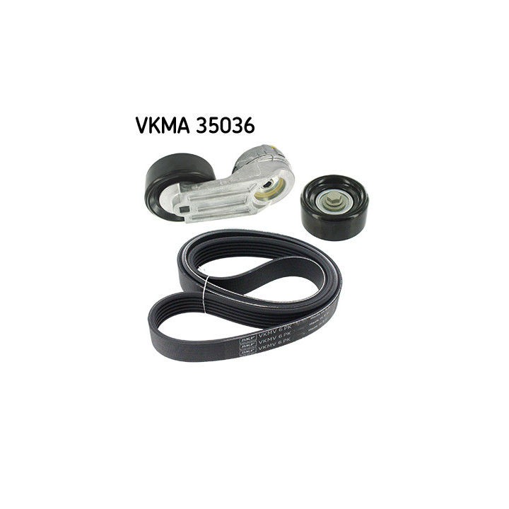Zestaw paska klinowego wielorowkowego SKF VKMA 35036