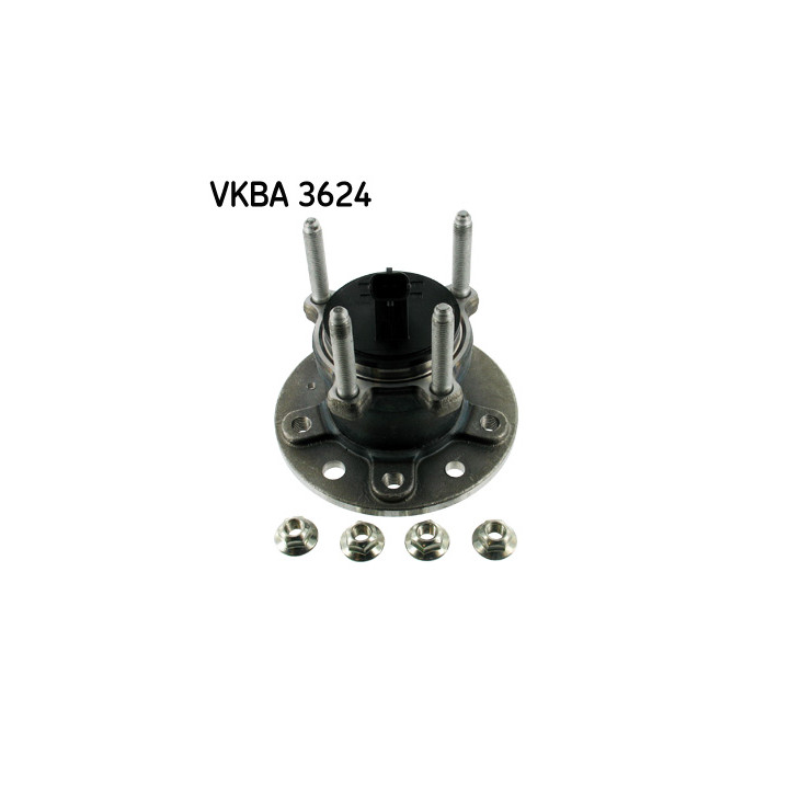 Piasta łożysko koła SKF VKBA 3624