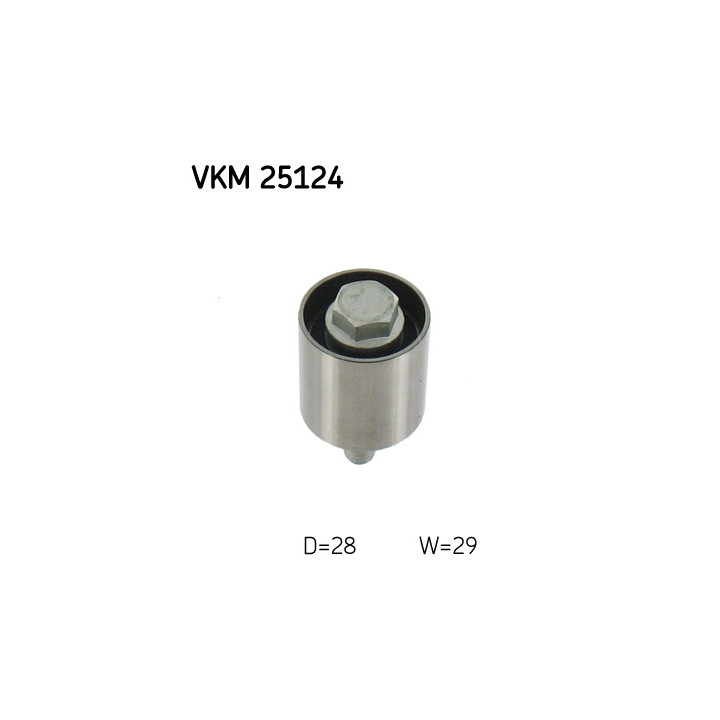 Rolka prowadząca pasek rozrządu SKF VKM 25124