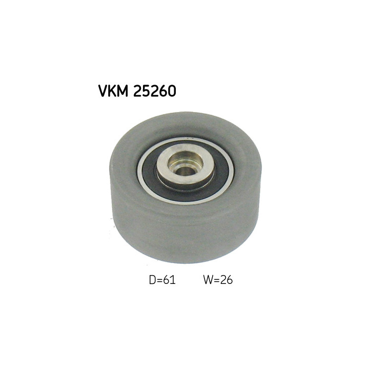 Rolka prowadząca pasek rozrządu SKF VKM 25260