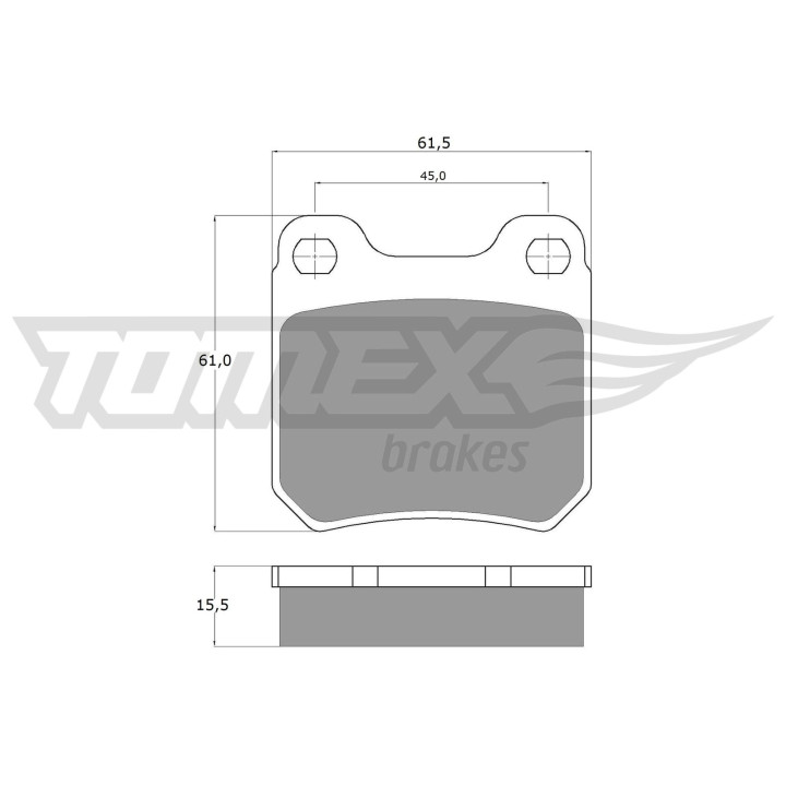 Klocki hamulcowe TOMEX Brakes TX 11-60