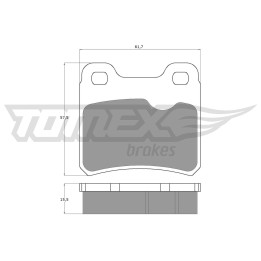 Klocki hamulcowe TOMEX Brakes TX 13-49