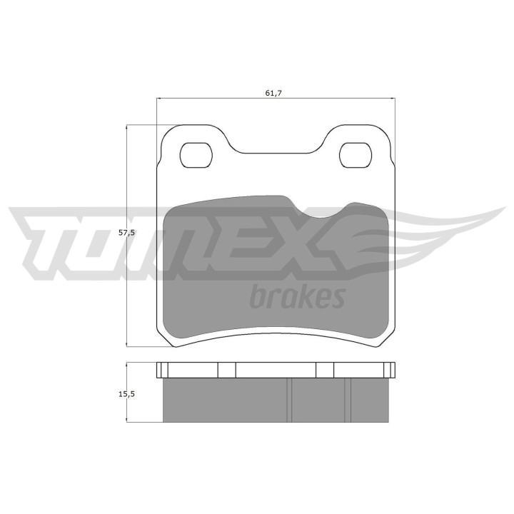 Klocki hamulcowe TOMEX Brakes TX 13-49