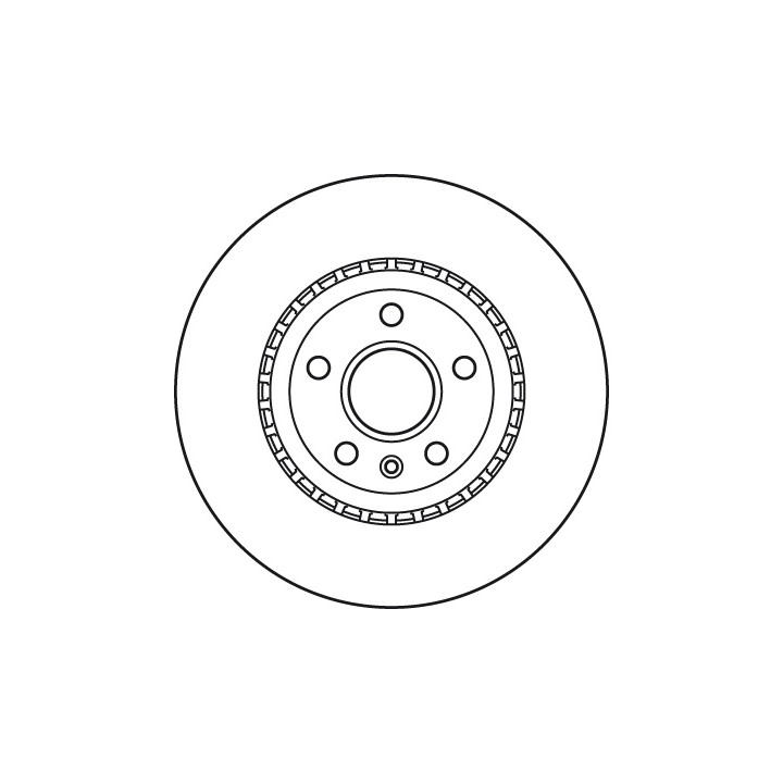 Tarcza hamulcowa TRW DF6113S