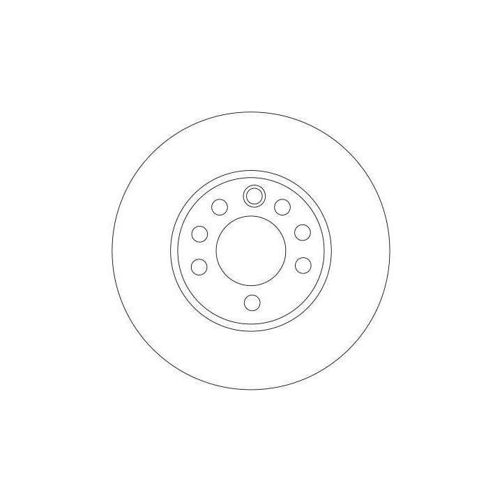 Tarcza hamulcowa TRW DF4293