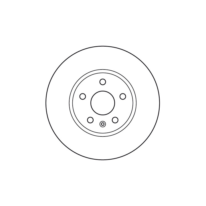Tarcza hamulcowa TRW DF4996S