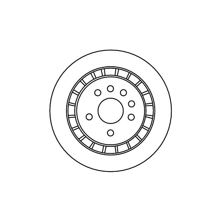 Tarcza hamulcowa TRW DF4337