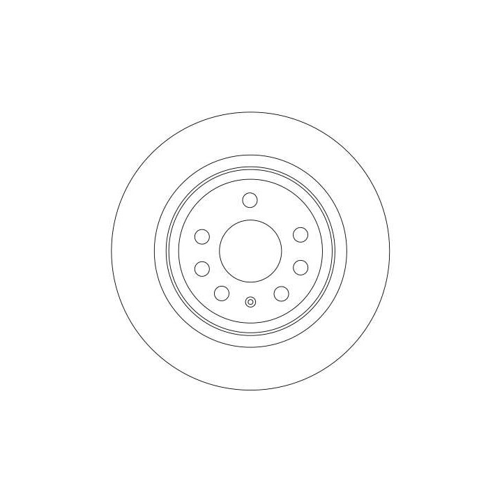 Tarcza hamulcowa TRW DF4284