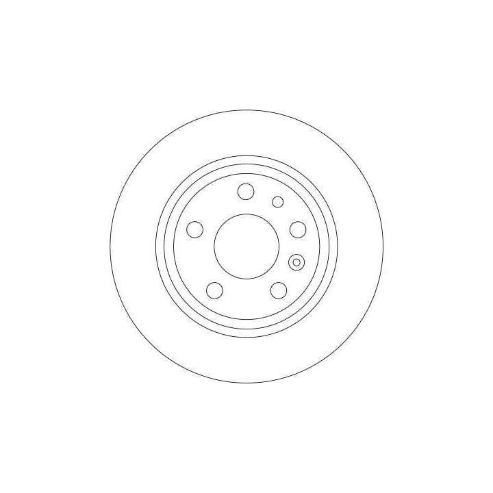 Tarcza hamulcowa TRW DF4279