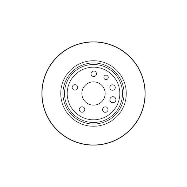 Tarcza hamulcowa TRW DF2773