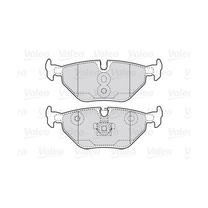 Klocki hamulcowe VALEO 301753