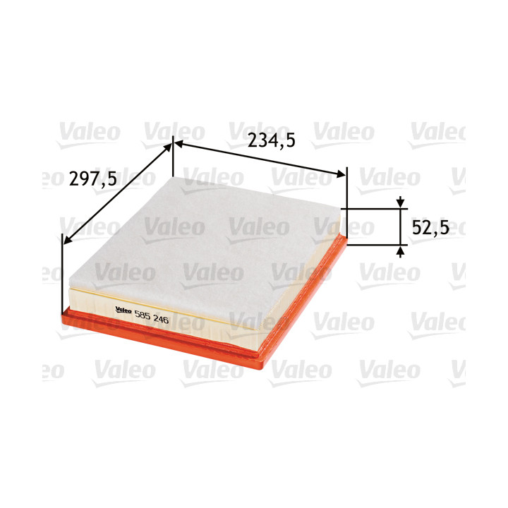 Filtr powietrza VALEO 585246