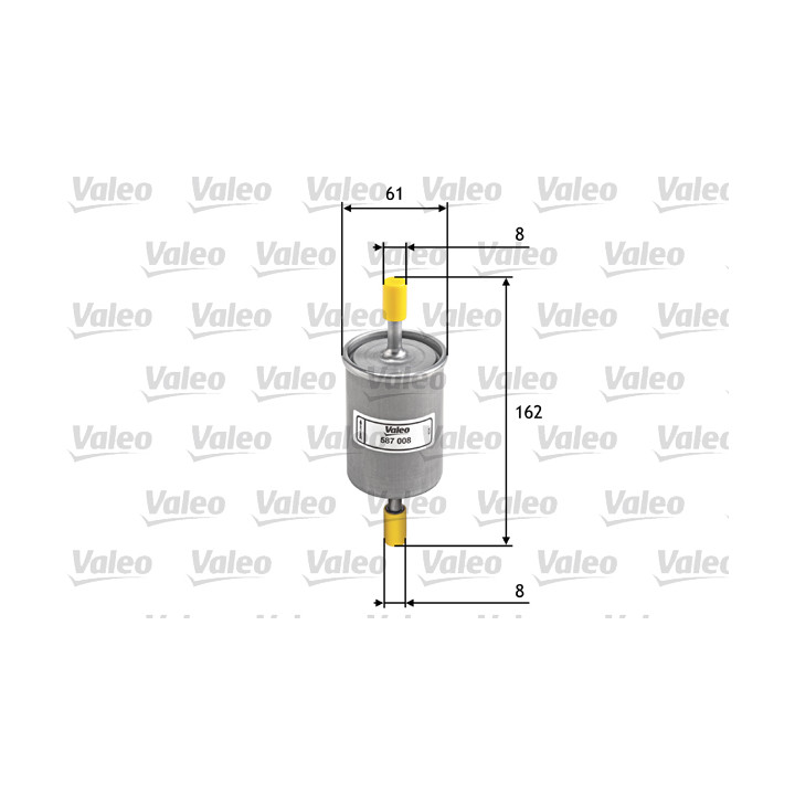 Filtr paliwa VALEO 587008