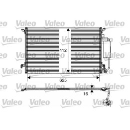 Skraplacz klimatyzacji VALEO 817711