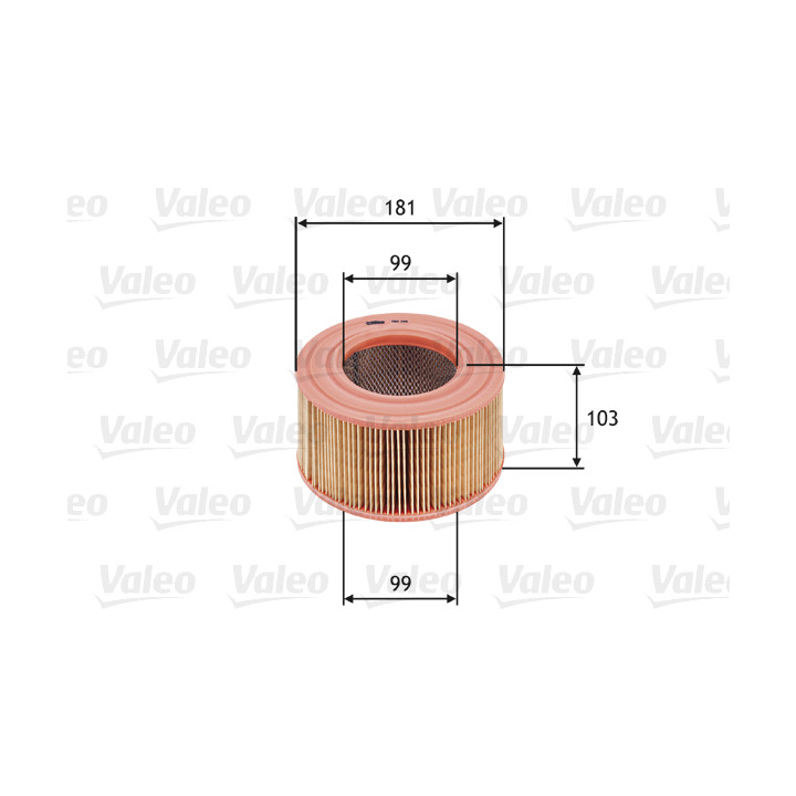 Filtr powietrza VALEO 585708