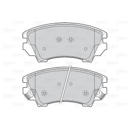 Klocki hamulcowe VALEO 302117