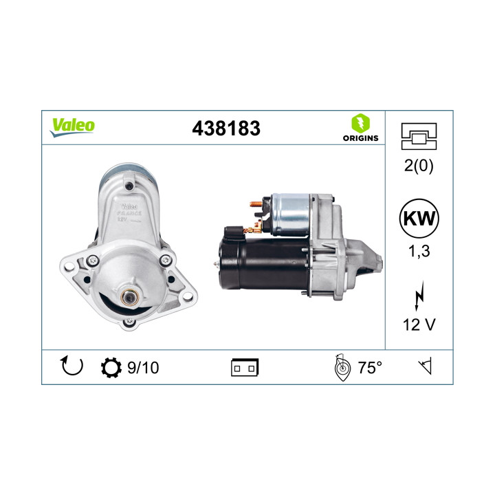 Rozrusznik VALEO 438183