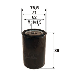 Filtr oleju VALEO 586058